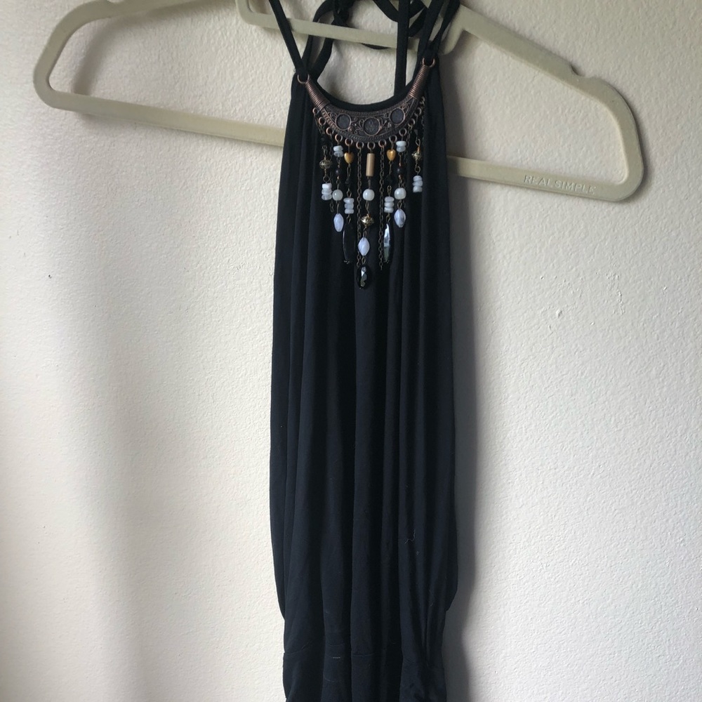 Beaded tank top